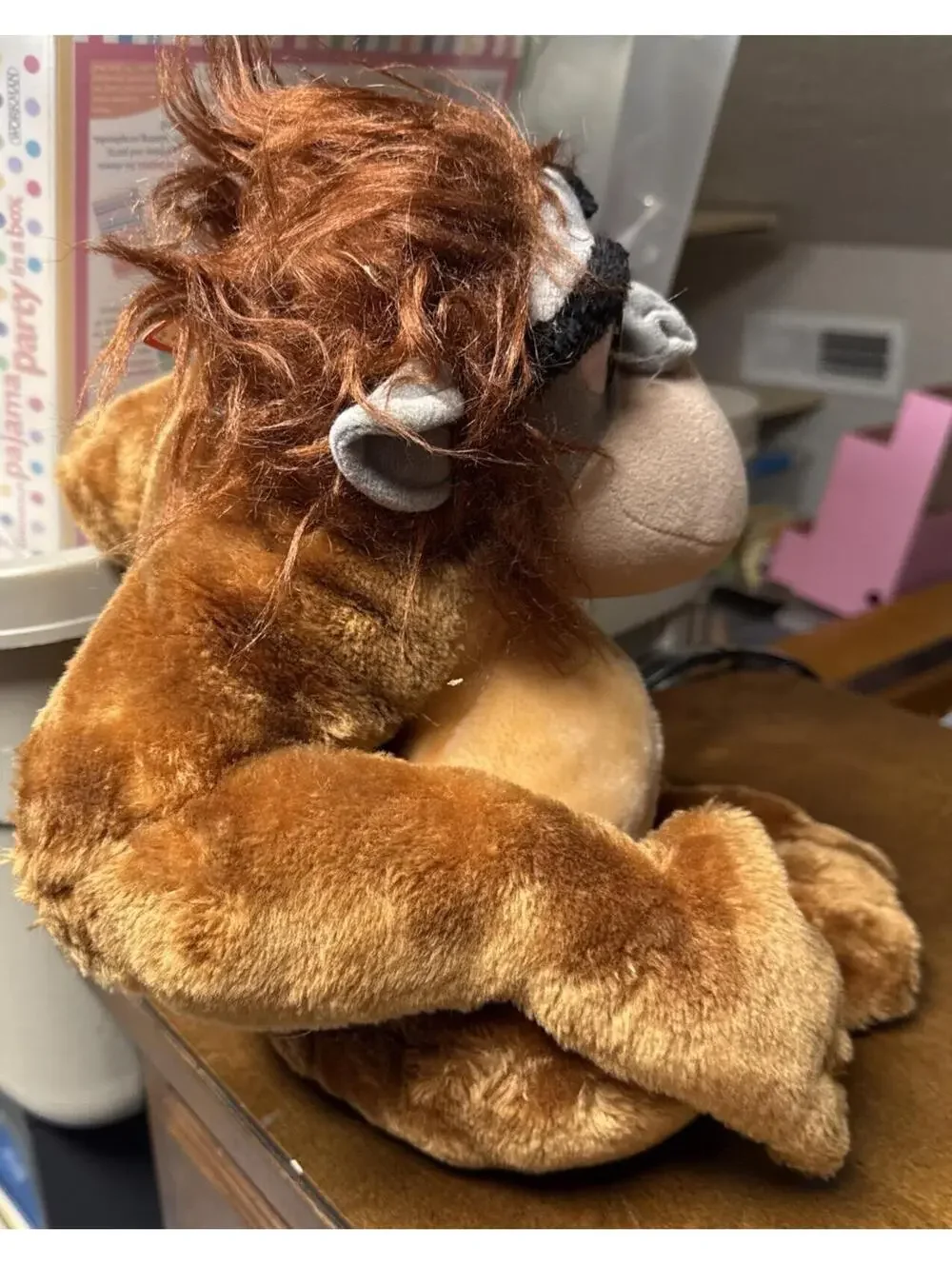 NWT Vintage The Disneyland  The Jungle Book King Louie Plush 16”